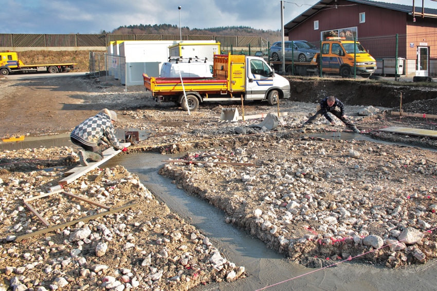 Suivi de chantier ECOTHERM (du 2 octobre 2017 au 15 janvier 2018)